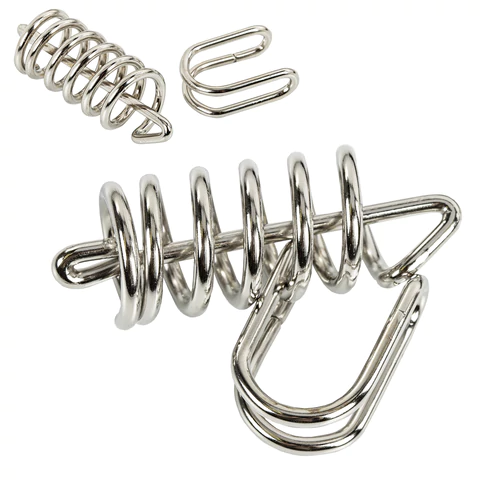 Головоломки металлические большие ЗОЛОТАЯ СКАЗКА, набор 16 штук, разные уровни сложности, 664928 - МСК «Форвард»