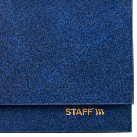 Планинг датированный 2026 300х130 мм, STAFF, гребень, обложка бумвинил, 64 л., синий, 117358 - МСК «Форвард»