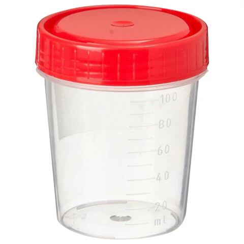 Контейнер для сбора биоматериалов 120 мл стерильный, индивидуальная упаковка 631226 - МСК «Форвард»