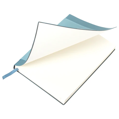 Ежедневник в наборе с ручкой А5, 144x210 мм, BRAUBERG "Style" под кожу, 160 листов, синий, 116862 - МСК «Форвард»