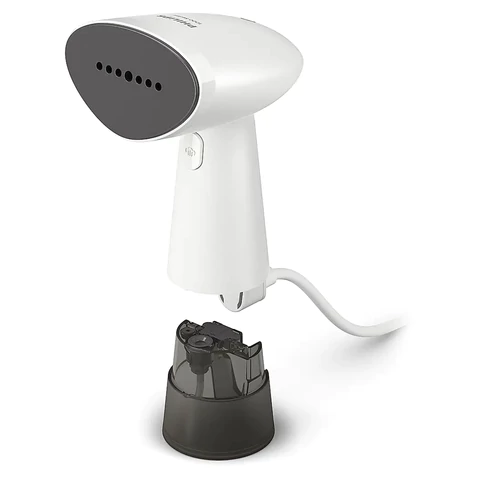 Отпариватель ручной PHILIPS STH1010/10, 900 Вт, 18 г/мин, резервуар 0,085 л, 1 режим, белый/серый 456946 - МСК «Форвард»