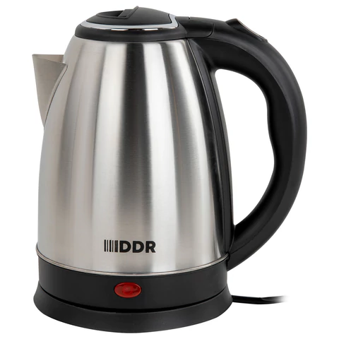 Чайник 1,8 литра, 1500 Вт, закрытый элемент, нержавеющая сталь, DDR (ДДР) DKT-188, 456982 - МСК «Форвард»