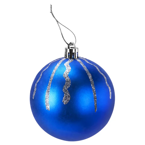 Шары елочные 16 шт., 8 см, "Blue&Gold", пластик, золото/синий, ЗОЛОТАЯ СКАЗКА, 592454 - МСК «Форвард»