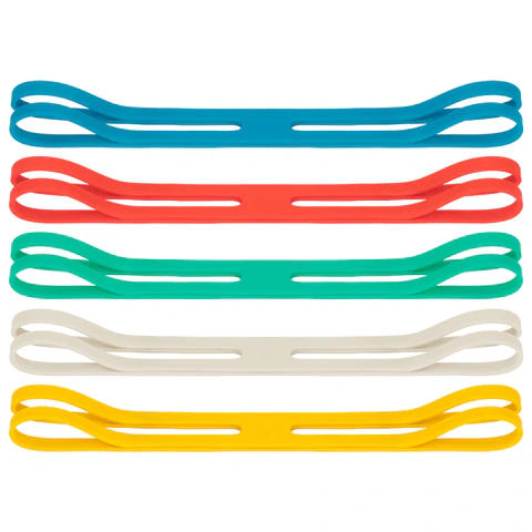 Резинки КРЕСТООБРАЗНЫЕ упаковочные, диаметр 160 мм, 25 шт., цветные, каучук, BRAUBERG, 440195 - МСК «Форвард»