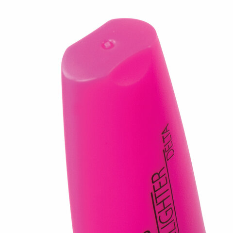 Текстовыделитель BRAUBERG "DELTA", РОЗОВЫЙ, линия 1-5 мм, 151721 - МСК «Форвард»