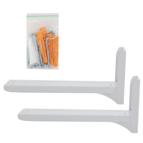 Кронштейн-крепление для СВЧ, нагрузка до 35 кг, CROMEX (КРОМЕКС) K-112, регулировка до 42 см, белый, 457879, Код1 C 457879 - МСК «Форвард»