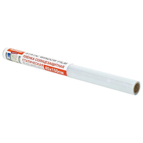 Пленка на окно самоклеящаяся статическая БЕЗ КЛЕЯ, солнцезащитная, 45х150 см, "Витраж", DASWERK (ДАСВЕРК), 607968 - МСК «Форвард»