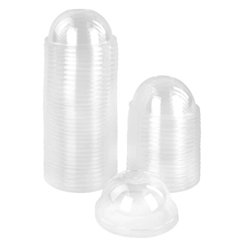 Крышка купольная для стакана d 90 мм, КОМПЛЕКТ 1000шт прозрачная, полипропилен, ВЗЛП, 3006П 609239 - МСК «Форвард»