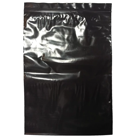 Пакеты ZIP-LOCK ОЧЕНЬ ПРОЧНЫЕ, комплект 100 шт., 100x150 мм, ПВД, 80 мкм., ЧЁРНЫЕ, BRAUBERG, 608932 - МСК «Форвард»