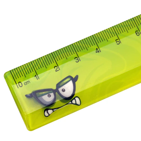 Линейка пластиковая 15 см BRAUBERG "МОНСТРИКИ", тонированная, ассорти, 210866 - МСК «Форвард»