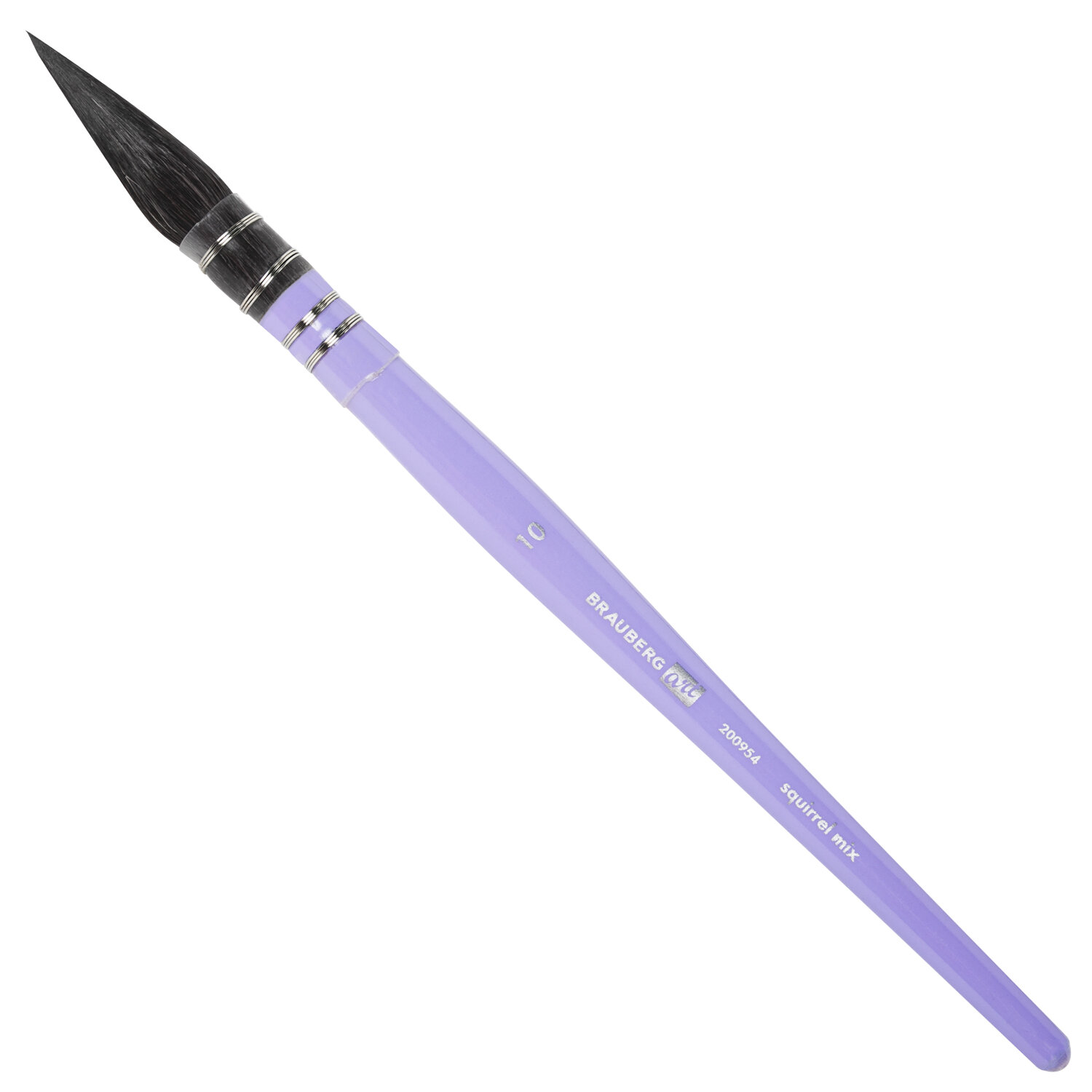 Кисть художественная профессиональная белка микс, круглая, №10, BRAUBERG ART CLASSIC, 200954