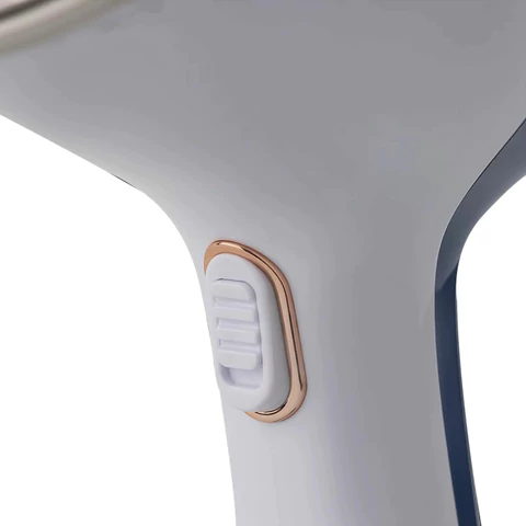 Отпариватель ручной SCARLETT SC-GS135S23, 1600 Вт, 25 г/мин, резервуар 0,36 л, 1 режим, белый/синий 458302 - МСК «Форвард»