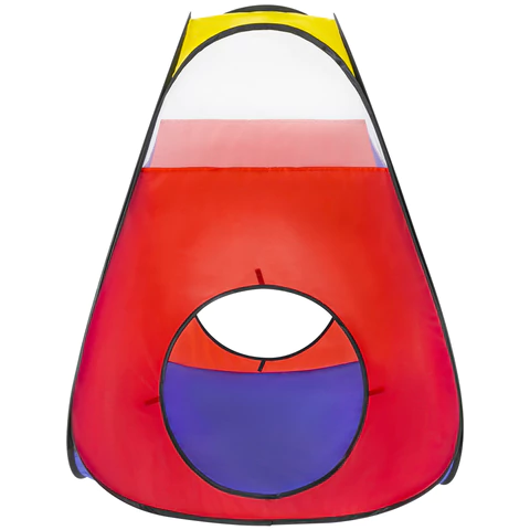 Детская игровая палатка-лабиринт с 2 тоннелями и кубом, 4 в 1, в сумке, BRAUBERG KIDS, 665171 - МСК «Форвард»