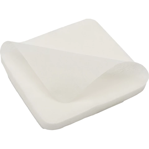 Салфетка одноразовая белая 5х5 см, КОМПЛЕКТ 100 шт., спанлейс, 40 г/м2, ЧИСТОВЬЕ,  00-142 630876