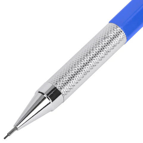 Карандаш механический 0,5 мм, HB, BRAUBERG METALLIC X-05, металлические детали, 181974 - МСК «Форвард»