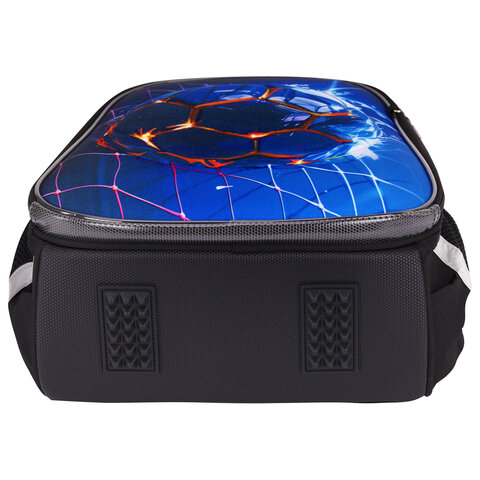 Ранец BRAUBERG PREMIUM, 2 отделения, с брелоком, "Score goal", 3D-панель, 38х29х16 см, 273102 - МСК «Форвард»