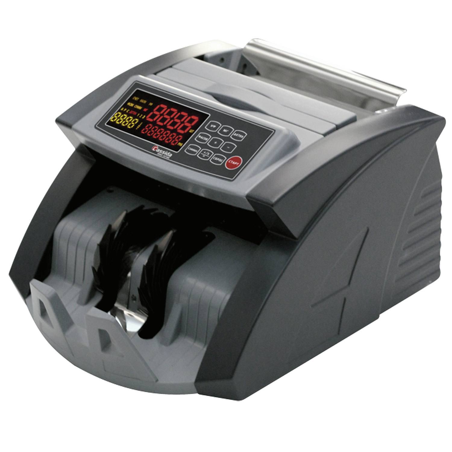 Счетчик банкнот CASSIDA 5550 UV/MG, 1300 банкнот/мин, УФ, МАГНИТНАЯ детекция, фасовка 5550 UV/MG 290530