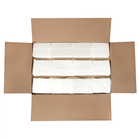 Салфетки бумажные для диспенсера (N2), LAIMA PREMIUM, КОМПЛЕКТ 36 пачек по 300 шт., 20х17 см, белые, 115501 - МСК «Форвард»