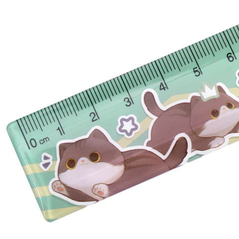 Линейка пластиковая 15 см BRAUBERG "МИЛЫЕ КОТЫ", тонированная, ассорти, 210865 - МСК «Форвард»