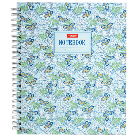 Тетрадь А5 96л. HATBER гребень, клетка, обложка твердая, В аромате грез, 96Тт5В1гр_24205 113830