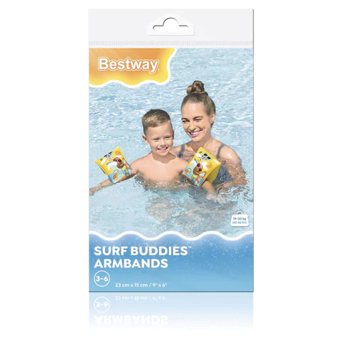 Нарукавники для плавания "Серфинг" 23х15 см, 3-6 лет, АССОРТИ, BESTWAY, 32042 680101