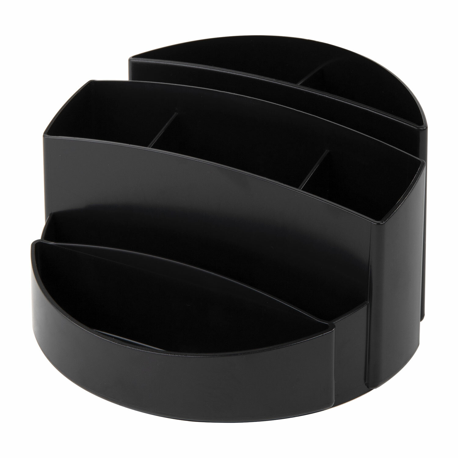 Подставка-органайзер BRAUBERG Office, 133*133*80 мм, 8 отделений, черная, 237948 80