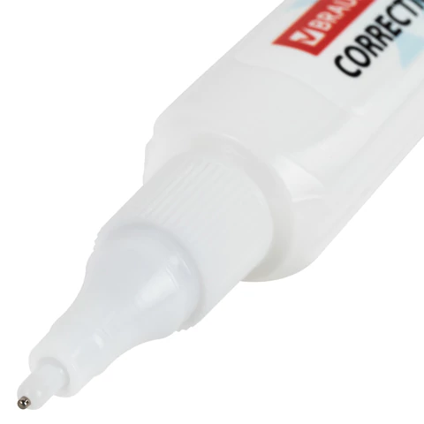 Ручка-корректор с улучшенным пластиковым наконечником BRAUBERG RESTART, 9 мл, 272685 - МСК «Форвард»