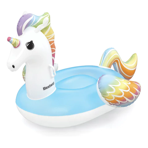 Надувная игрушка-наездник "Единорог" с ручками, 155x119 см, от 3 лет, до 45 кг, BESTWAY, 41114 680088 - МСК «Форвард»
