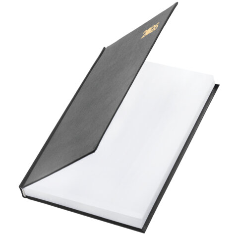 Ежедневник датированный 2026 145х215 мм, А5, STAFF, обложка бумвинил, черный, 117307 - МСК «Форвард»