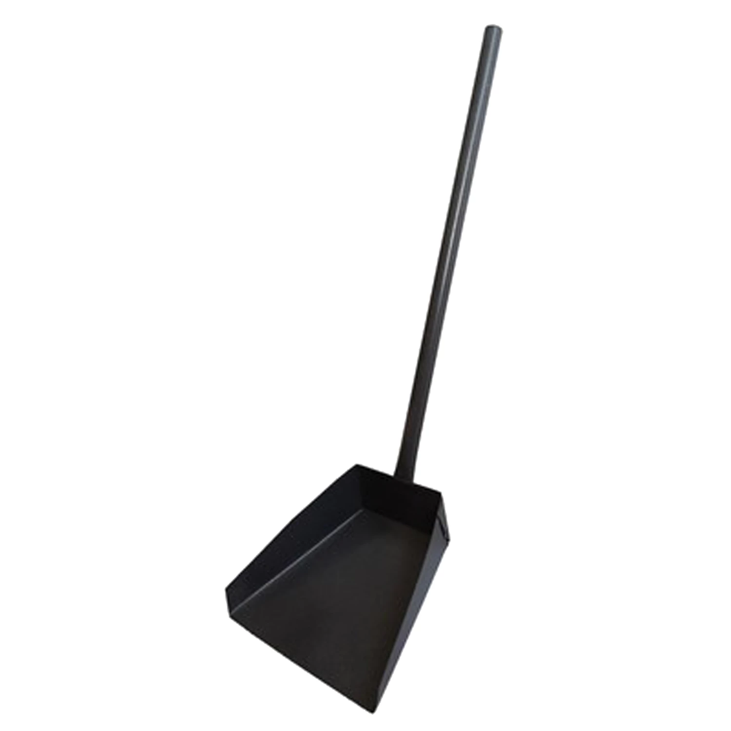 Совок для мусора металлический, высокая ручка, длина 100см, порошковая окраска, цвет ассорти, 601832