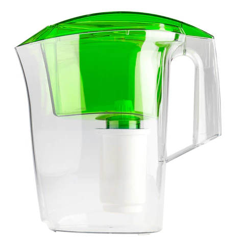 Кувшин-фильтр для очистки воды ГЕЙЗЕР "Дельфин", 3 л, 2 сменных картриджа, зеленый, 62035 609291