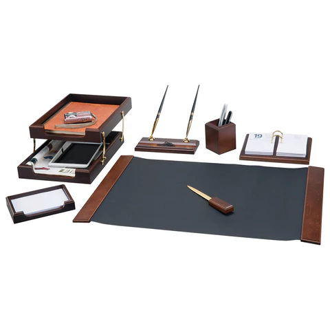 Набор подарочный настольный BESTAR "Ares" из дерева, 7 предметов, цвет "орех", 236356 - МСК «Форвард»