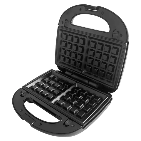 Мультипекарь 6 в 1, вафельница/гриль/орешница/сэндвич/пончики/печенье, 6 съемных панелей, 750 Вт, DASWERK (ДАСВЕРК), MB-2, 456332 - МСК «Форвард»