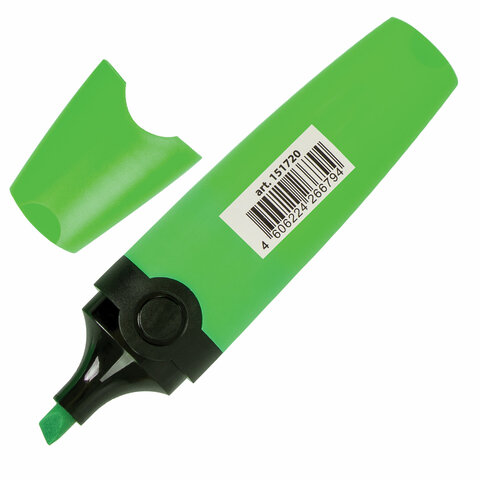 Текстовыделитель BRAUBERG "DELTA", ЗЕЛЕНЫЙ, линия 1-5 мм, 151720 - МСК «Форвард»