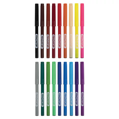 Фломастеры ПИФАГОР "Космическая одиссея", 18 цветов, вентилируемый колпачок, 152445 - МСК «Форвард»