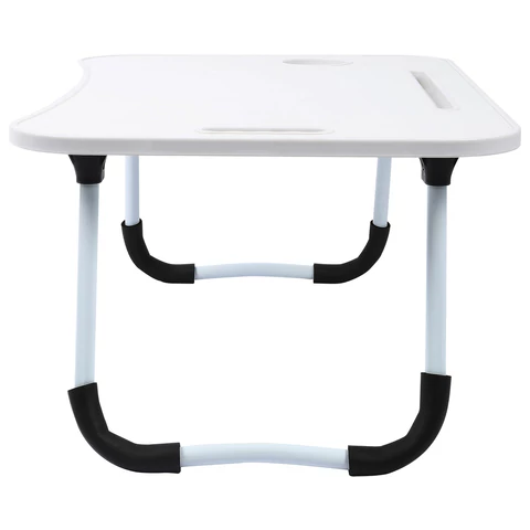 Столик складной для ноутбука/завтрака BRABIX BT-001 (600х400х265 мм), органайзер, белый, 532900 - МСК «Форвард»