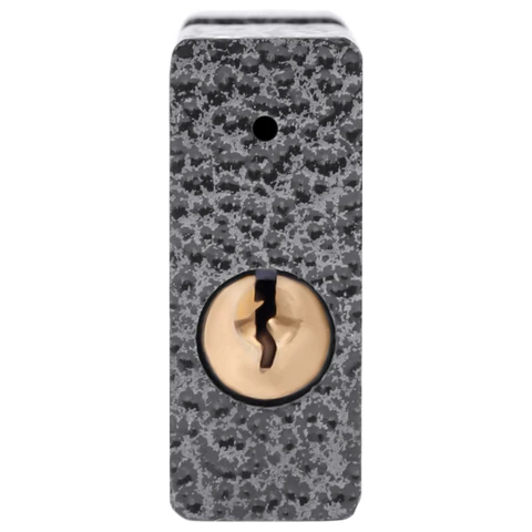 Замок навесной чугунный 90 мм "Гаражный" с полимерным покрытием, 3 ключа, RABBITEX (РАББИТЕКС), 671303 - МСК «Форвард»