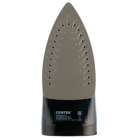 Утюг CENTEK CT-2360, 1600 Вт, антипригарное покрытие, антикапля, антинакипь, синий, CT-2360 BLUE 457617 - МСК «Форвард»