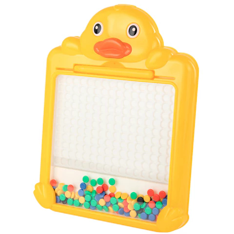 Мозаика магнитная развивающая для детей "Утенок", стилус, 101 магнит, 10 карточек, BAMBOX (БАМБОКС), 665888 - МСК «Форвард»