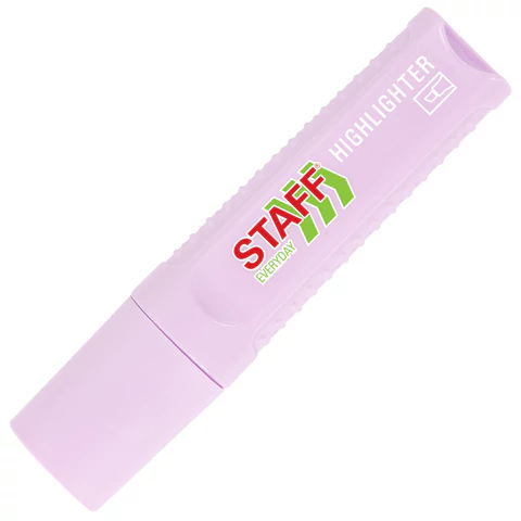 Текстовыделитель STAFF "EVERYDAY HL-707", ЛАВАНДОВЫЙ, линия 1-5 мм, скошенный наконечник, 152547 - МСК «Форвард»