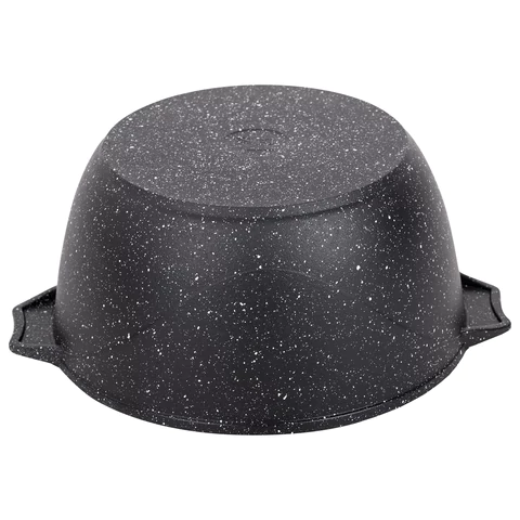 Кастрюля 4 л с жаропрочной крышкой 24 см, антипригарное покрытие, МЕЧТА "Гранит Black", 44802 700721 - МСК «Форвард»