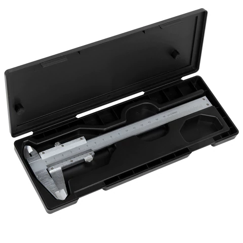Штангенциркуль 150 мм, цена деления 0,02 мм, с глубиномером, MATRIX, пластиковый кейс, 316315 671089 - МСК «Форвард»