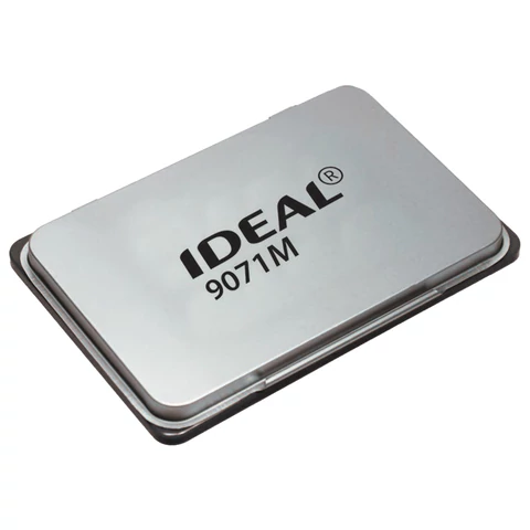 Штемпельная подушка TRODAT IDEAL 9071M, 90х56 мм, металлический корпус, ЧЕРНАЯ, 190091 238384 - МСК «Форвард»