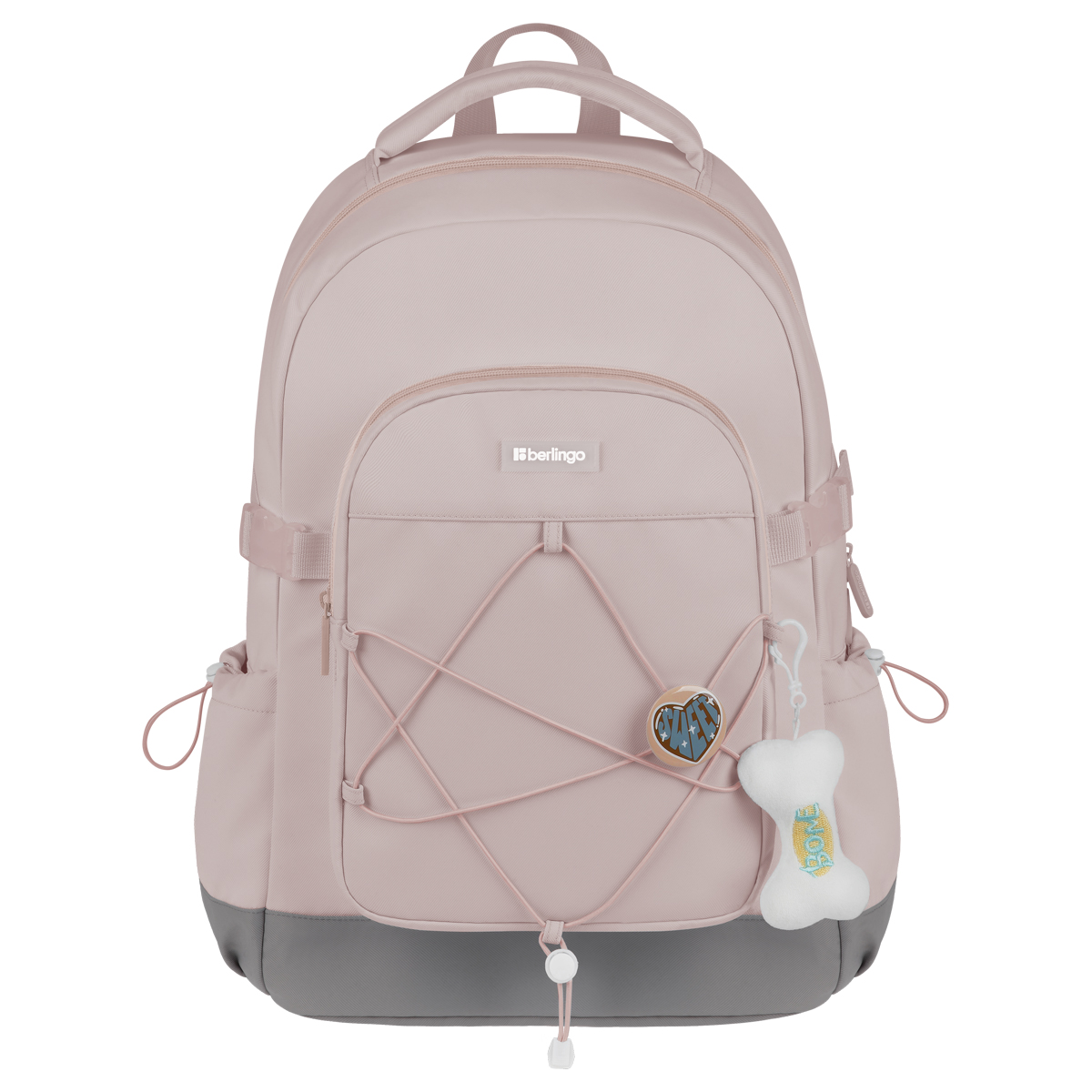 Рюкзак Berlingo X-Trend "Pink style" 44,5*31,5*18,5см, 1 отделение, 4 кармана, уплотненная спинка RU-VV-202603 389234