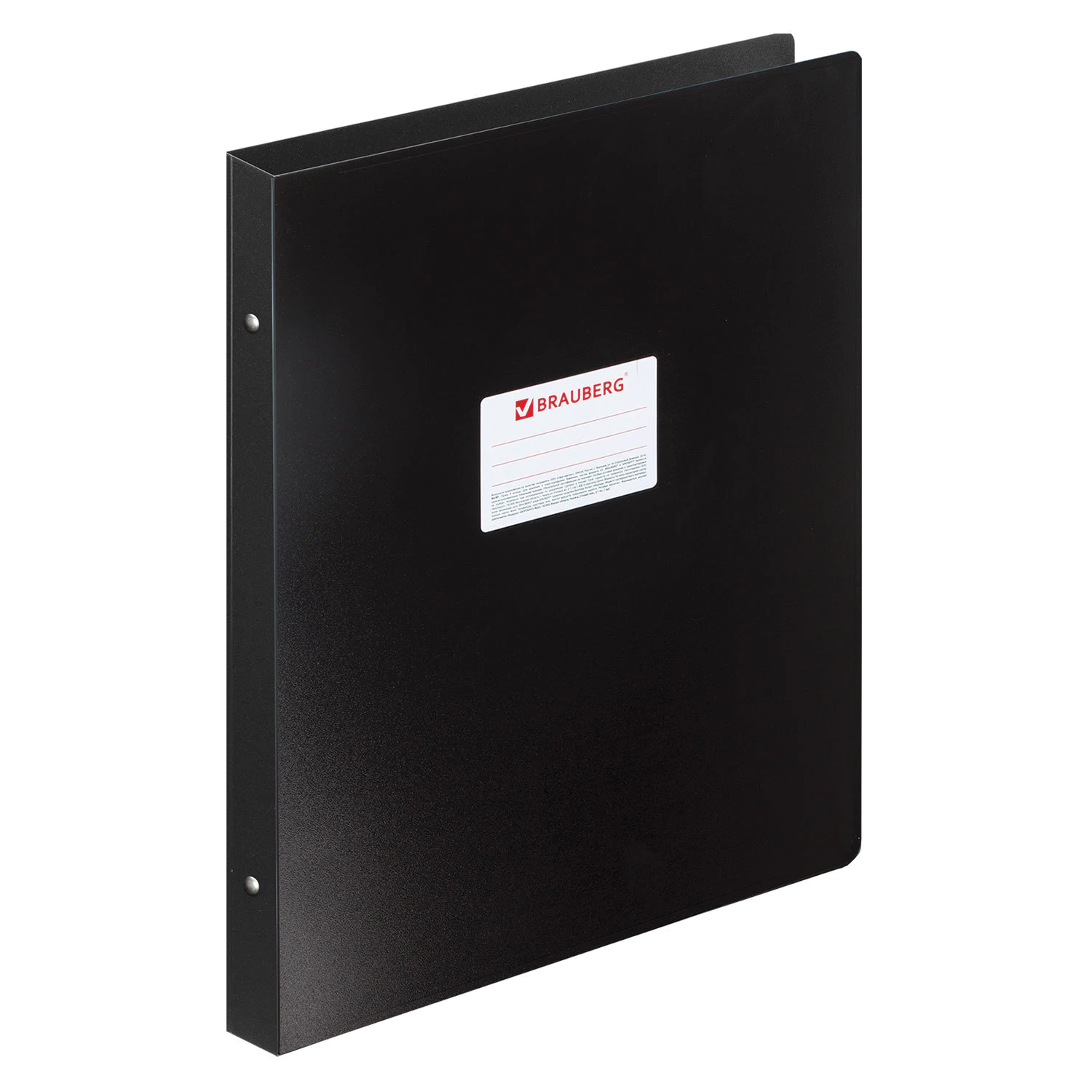 Папка на 4 кольцах БОЛЬШОГО ФОРМАТА А3, ВЕРТИКАЛЬНАЯ, 30мм, черная, 0,8мм, BRAUBERG Cтандарт,225766 ПРОДАЖИ ПРЕКРАЩЕНЫ