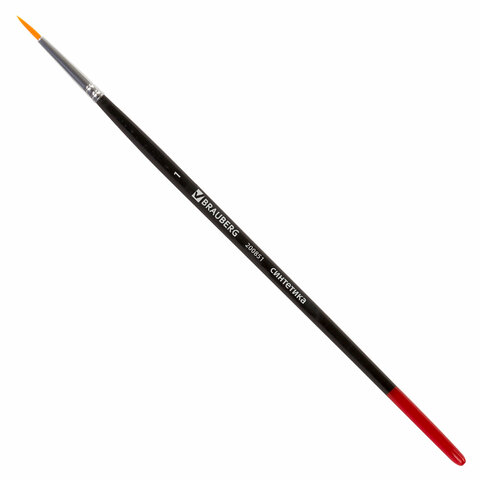 Кисть BRAUBERG синтетика, круглая, №2, 200208