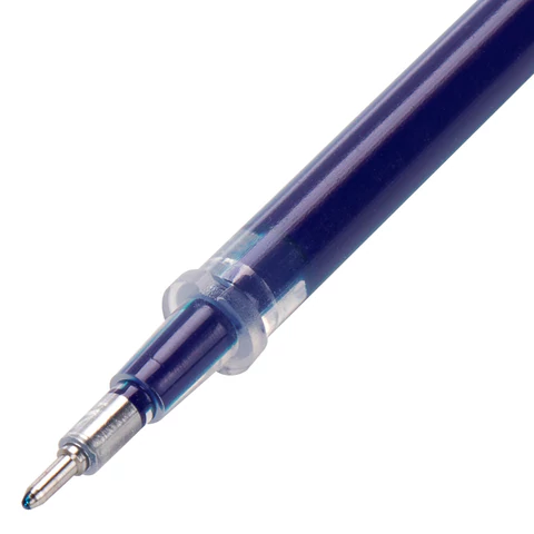 Стержни гелевые STAFF, 135 мм, НАБОР 10 шт. + 2 шт. в ПОДАРОК, СИНИЕ, игольчатый узел 0,5 мм, линия письма 0,35 мм, 170412 - МСК «Форвард»