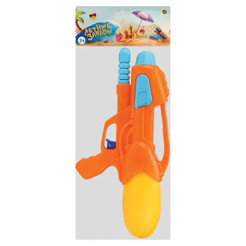 Водный пистолет "Летние забавы", 30,7х16,1х6,5 см, АССОРТИ, РК, ИК-0535 665641
