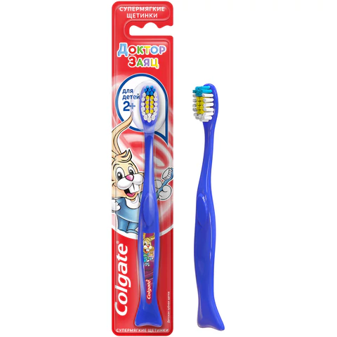 Зубная щетка детская (2+лет) COLGATE, супер мягкая, 4606144002618 609062 - МСК «Форвард»