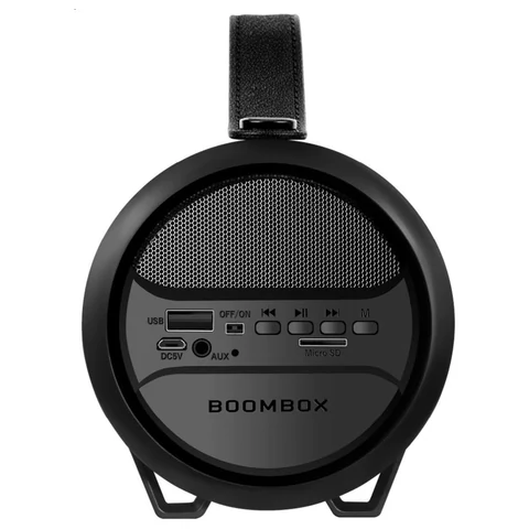 Колонка портативная DEFENDER G24, 1.0, 10 Вт, Bluetooth, FM-тюнер, microSD, чёрная, 65124 513687 - МСК «Форвард»